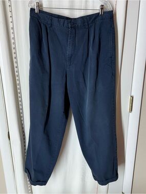 Vintage Dark Blue Chinos